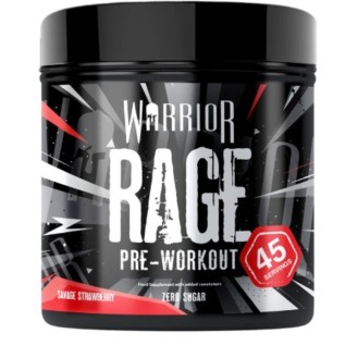WARRIOR RAGE PRE-WORKOUT 392grms 45 servings WARRIOR RAGE PRE-WORKOUT 392grms 45 servings