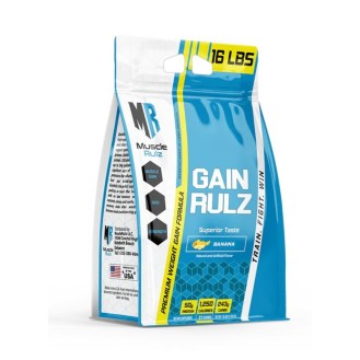 MUSCLE RULZ GAIN RULZ 16 LBS MUSCLE RULZ GAIN RULZ 16 LBS